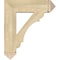 Ekena Millwork Olympic Arts & Crafts Rough Sawn Bracket, Douglas Fir, 6"W x 26"D x 30"H BKT06X26X30OLY03RDF - alternate 4